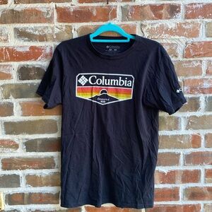 Columbia mountain sunrise logo Men’s Medium